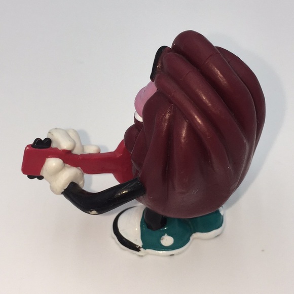 Vintage California Raisin Applause Miniature Vinyl Figure Guitar 1988 - Picture 11 of 11